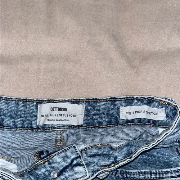 Cotton On High Rise Stretch Women's Shorts - Picture 3 of 3